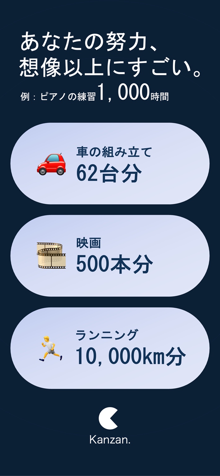 Kanzan app screenshot 2